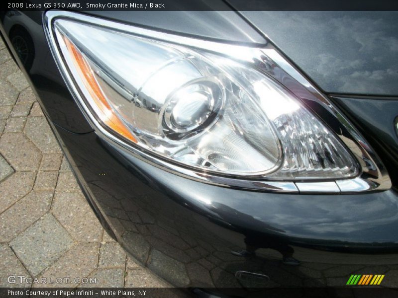 Smoky Granite Mica / Black 2008 Lexus GS 350 AWD