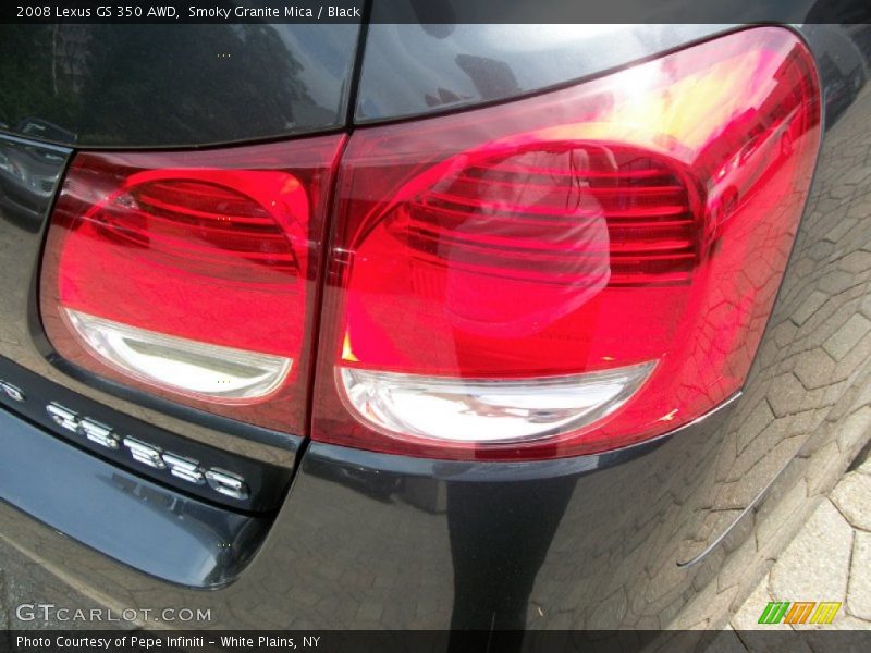 Smoky Granite Mica / Black 2008 Lexus GS 350 AWD