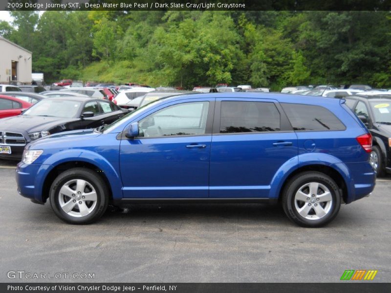  2009 Journey SXT Deep Water Blue Pearl