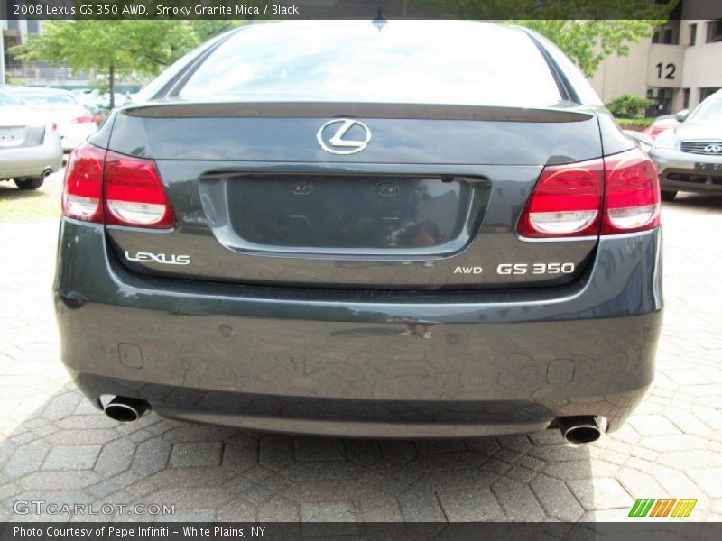 Smoky Granite Mica / Black 2008 Lexus GS 350 AWD
