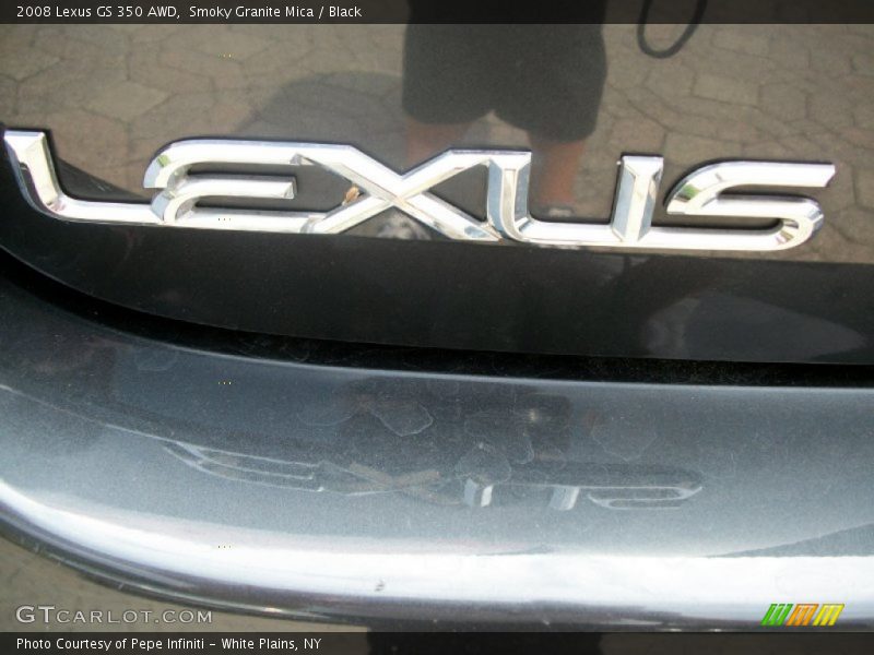 Smoky Granite Mica / Black 2008 Lexus GS 350 AWD