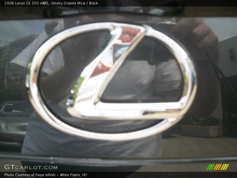 Smoky Granite Mica / Black 2008 Lexus GS 350 AWD
