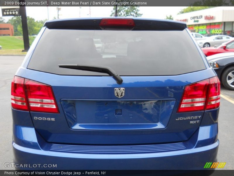 Deep Water Blue Pearl / Dark Slate Gray/Light Graystone 2009 Dodge Journey SXT
