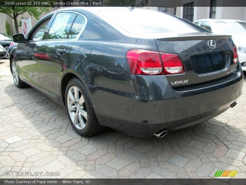 Smoky Granite Mica / Black 2008 Lexus GS 350 AWD