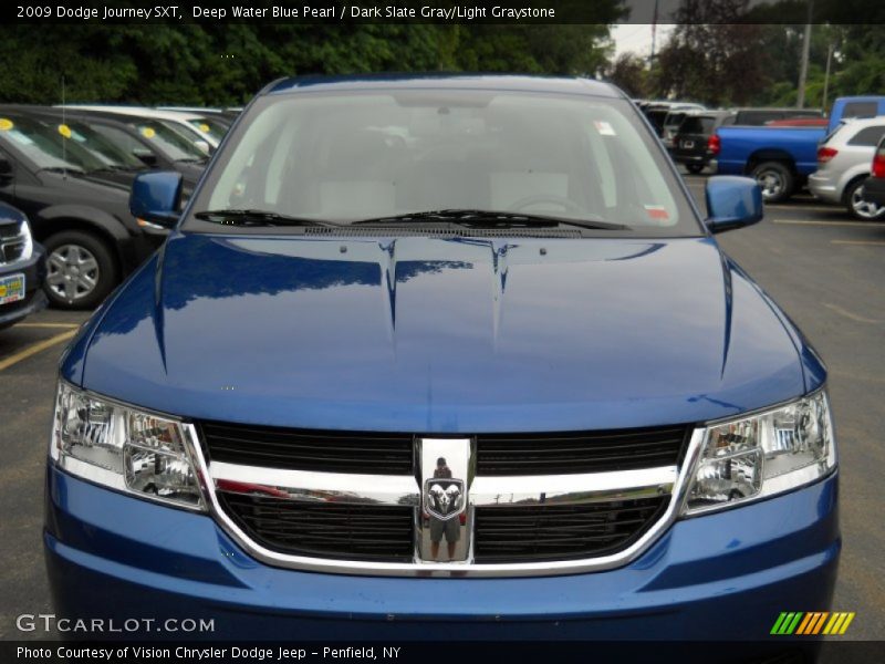 Deep Water Blue Pearl / Dark Slate Gray/Light Graystone 2009 Dodge Journey SXT