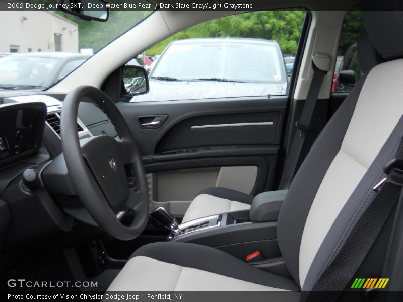 Deep Water Blue Pearl / Dark Slate Gray/Light Graystone 2009 Dodge Journey SXT