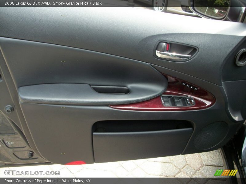Smoky Granite Mica / Black 2008 Lexus GS 350 AWD