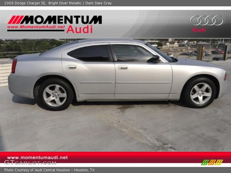 Bright Silver Metallic / Dark Slate Gray 2009 Dodge Charger SE