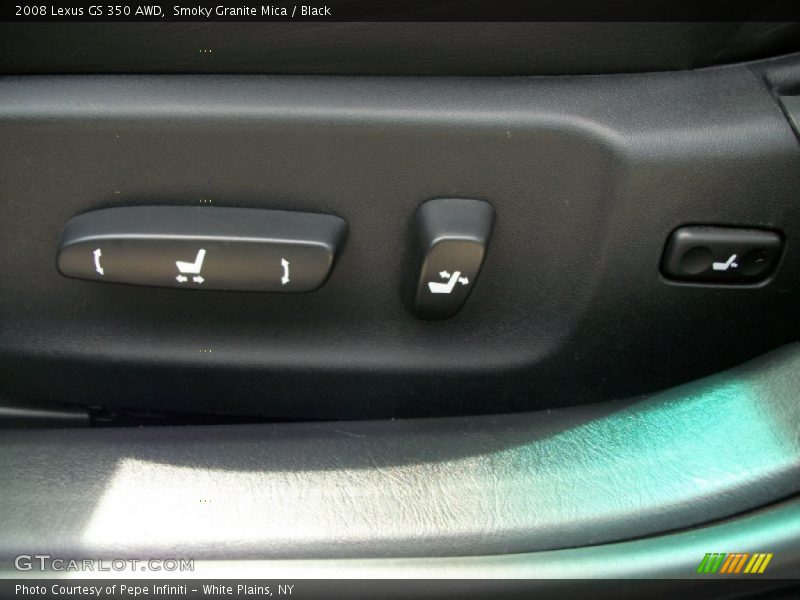 Smoky Granite Mica / Black 2008 Lexus GS 350 AWD