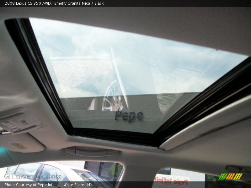 Smoky Granite Mica / Black 2008 Lexus GS 350 AWD