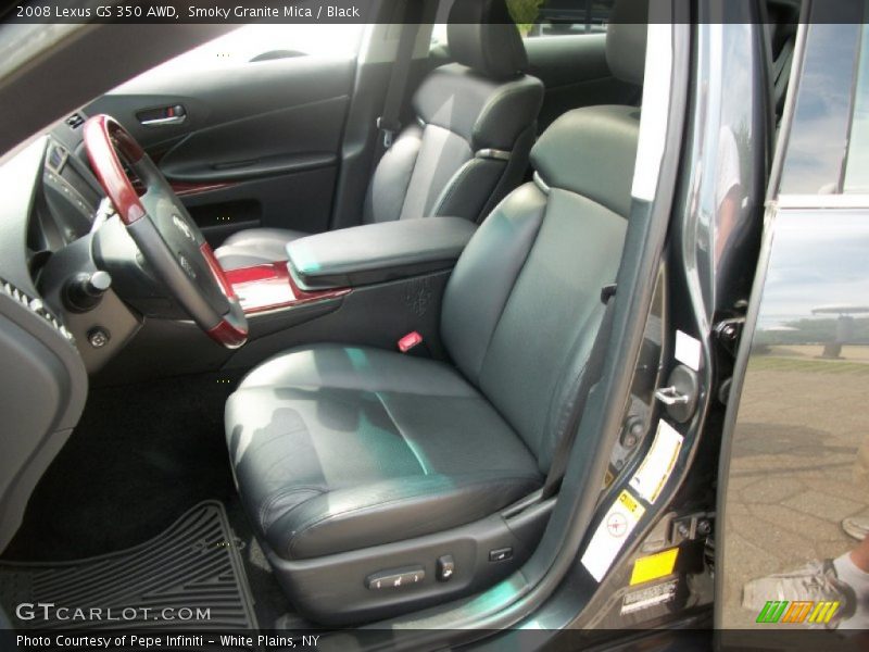 Smoky Granite Mica / Black 2008 Lexus GS 350 AWD