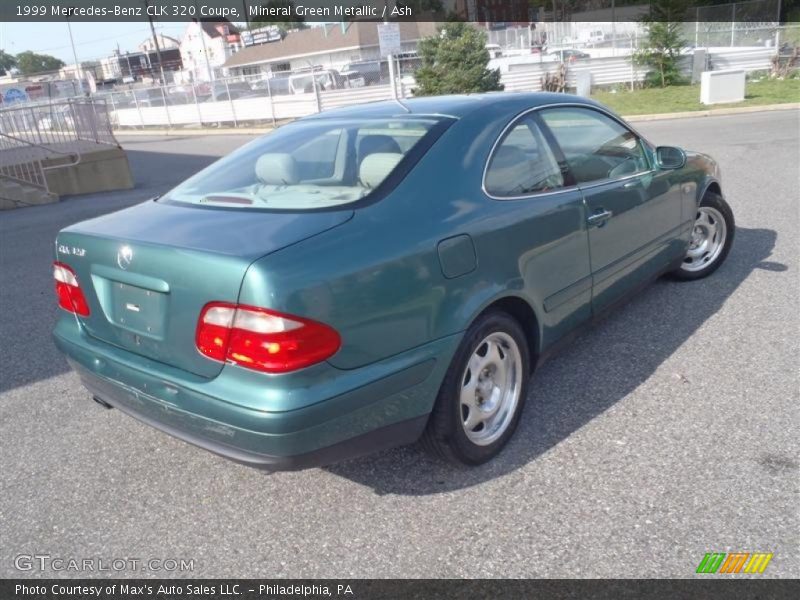 Mineral Green Metallic / Ash 1999 Mercedes-Benz CLK 320 Coupe