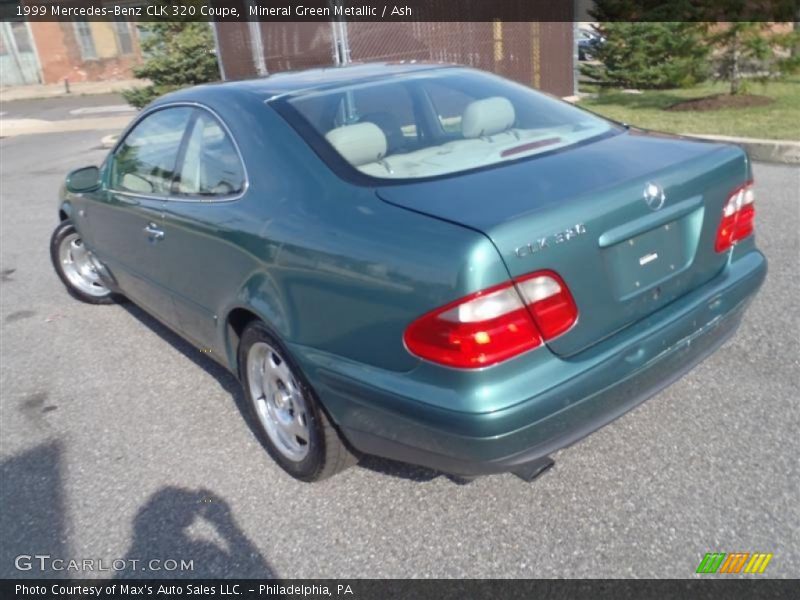 Mineral Green Metallic / Ash 1999 Mercedes-Benz CLK 320 Coupe