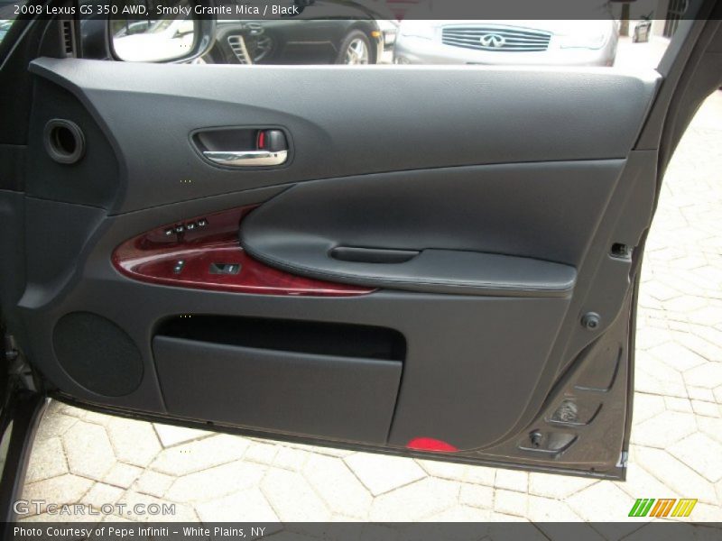 Smoky Granite Mica / Black 2008 Lexus GS 350 AWD
