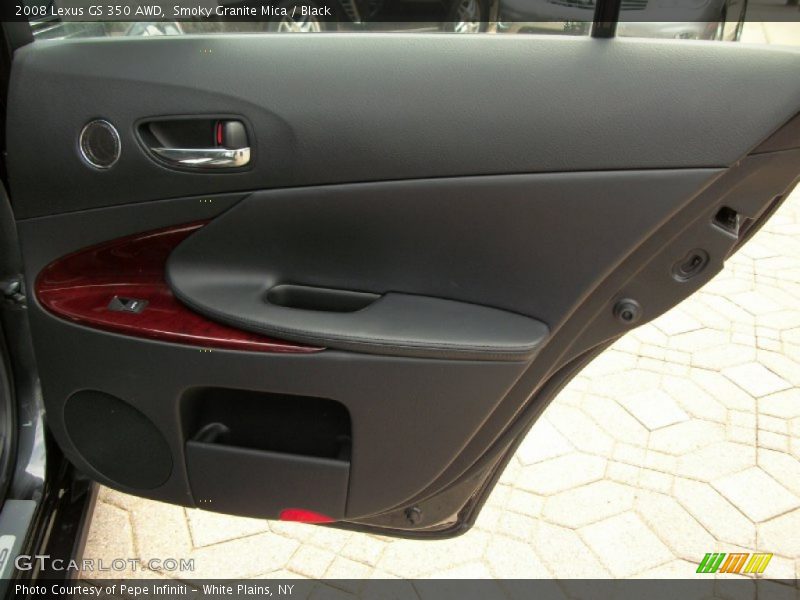 Smoky Granite Mica / Black 2008 Lexus GS 350 AWD