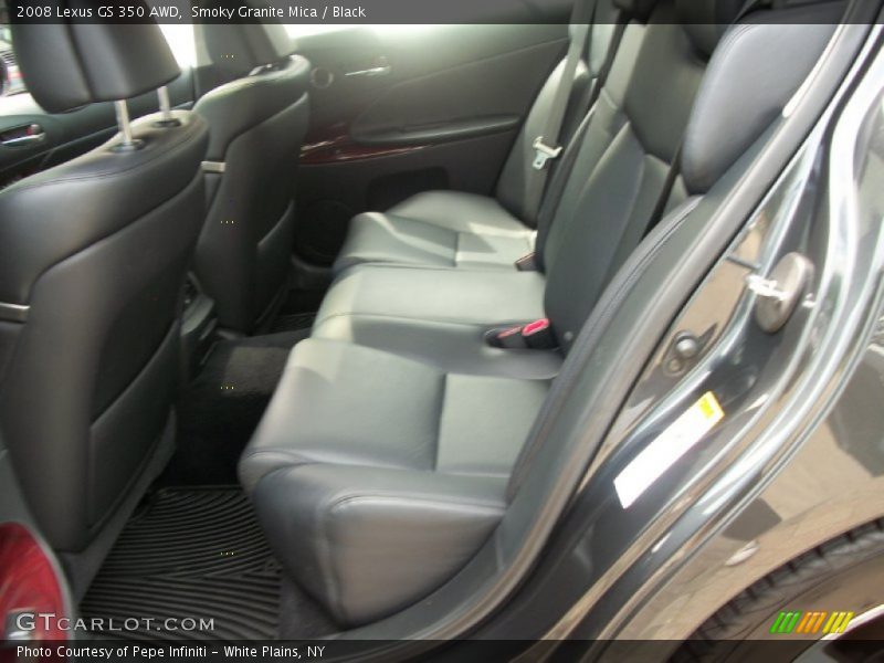 Smoky Granite Mica / Black 2008 Lexus GS 350 AWD