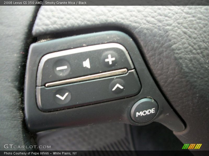 Smoky Granite Mica / Black 2008 Lexus GS 350 AWD