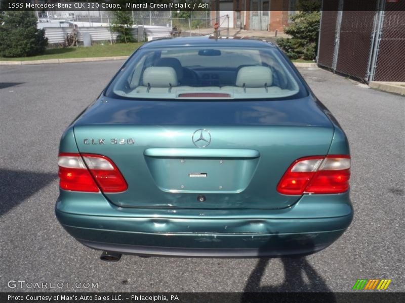 Mineral Green Metallic / Ash 1999 Mercedes-Benz CLK 320 Coupe