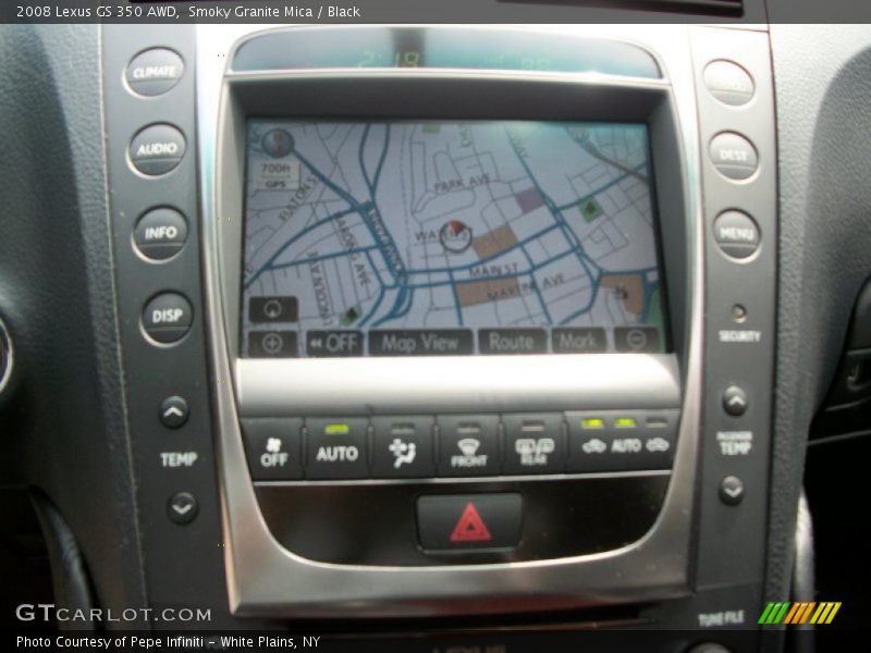 Smoky Granite Mica / Black 2008 Lexus GS 350 AWD