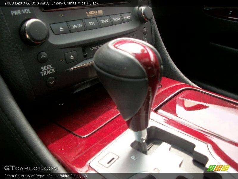 Smoky Granite Mica / Black 2008 Lexus GS 350 AWD