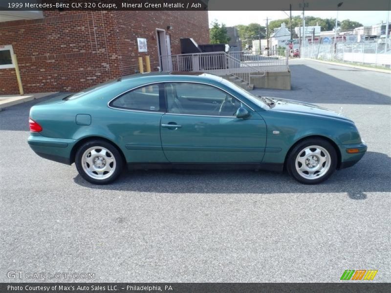 Mineral Green Metallic / Ash 1999 Mercedes-Benz CLK 320 Coupe