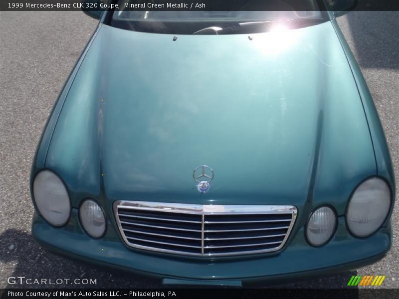 Mineral Green Metallic / Ash 1999 Mercedes-Benz CLK 320 Coupe