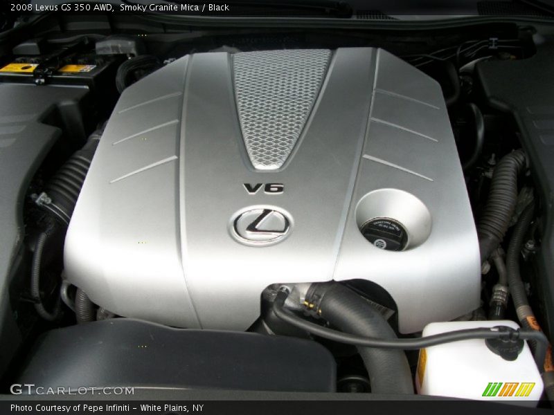 Smoky Granite Mica / Black 2008 Lexus GS 350 AWD