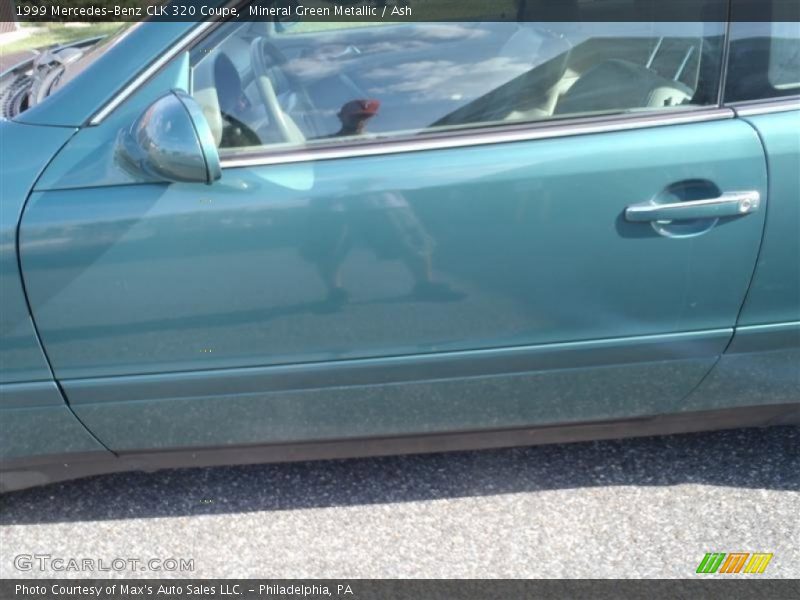 Mineral Green Metallic / Ash 1999 Mercedes-Benz CLK 320 Coupe
