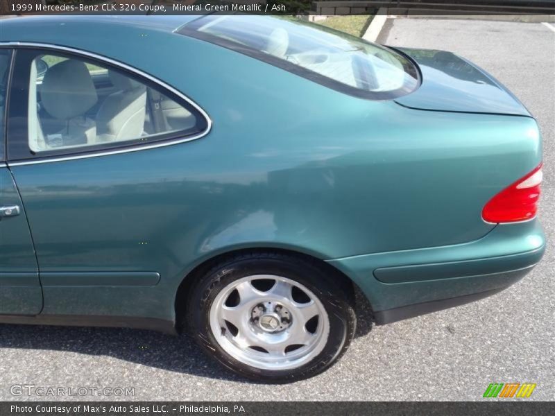 Mineral Green Metallic / Ash 1999 Mercedes-Benz CLK 320 Coupe