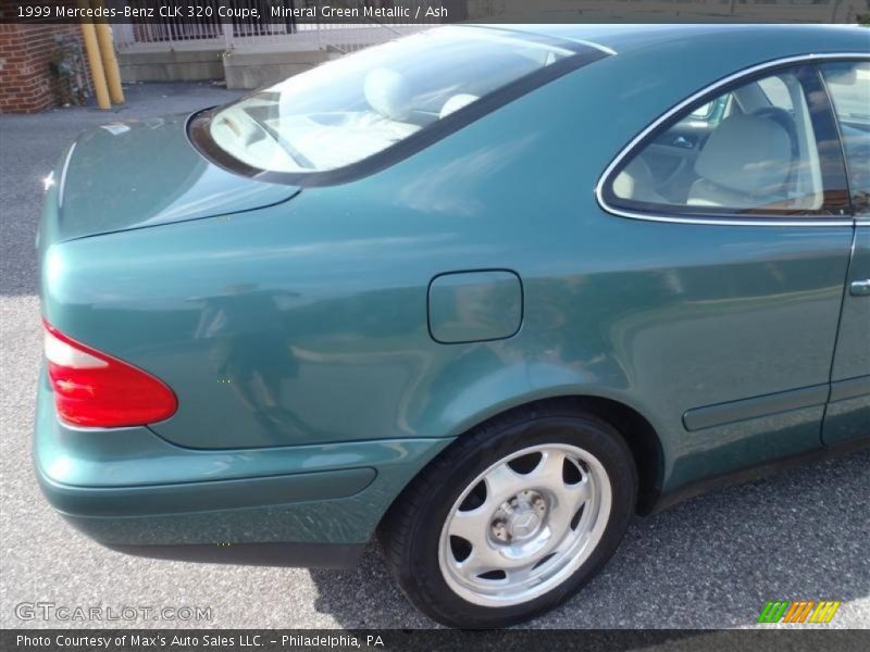 Mineral Green Metallic / Ash 1999 Mercedes-Benz CLK 320 Coupe