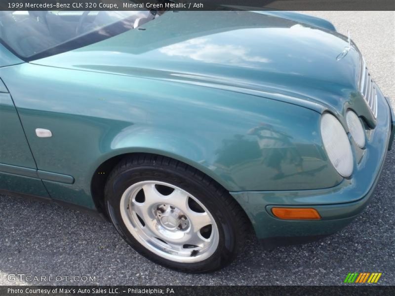 Mineral Green Metallic / Ash 1999 Mercedes-Benz CLK 320 Coupe