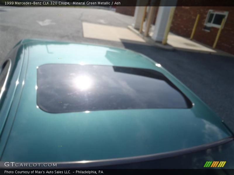 Mineral Green Metallic / Ash 1999 Mercedes-Benz CLK 320 Coupe