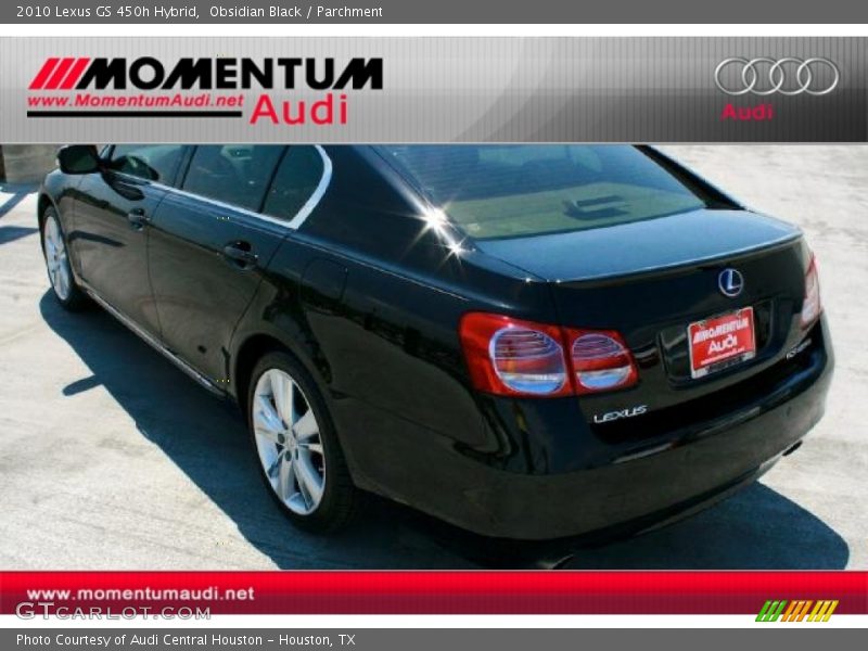 Obsidian Black / Parchment 2010 Lexus GS 450h Hybrid