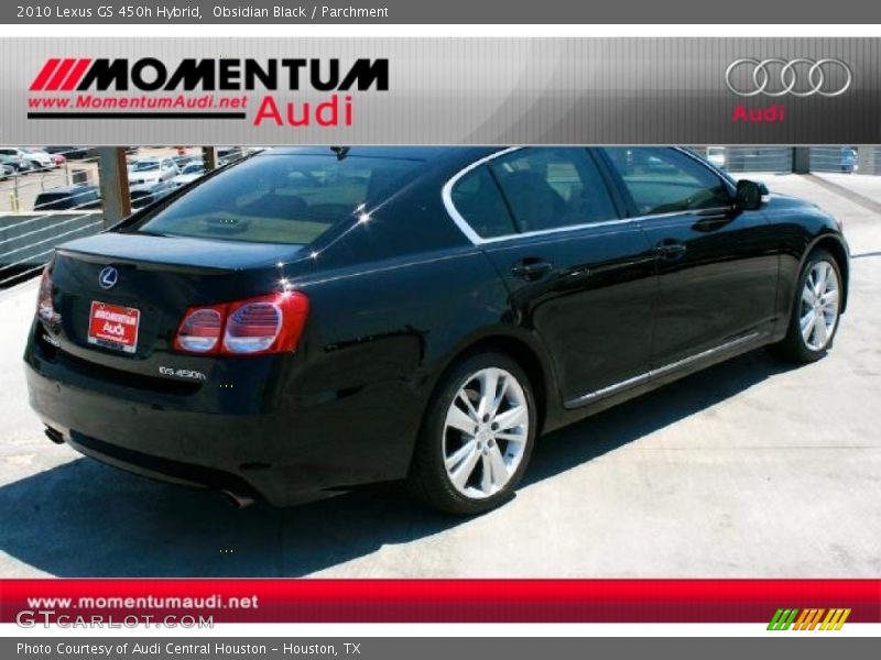 Obsidian Black / Parchment 2010 Lexus GS 450h Hybrid
