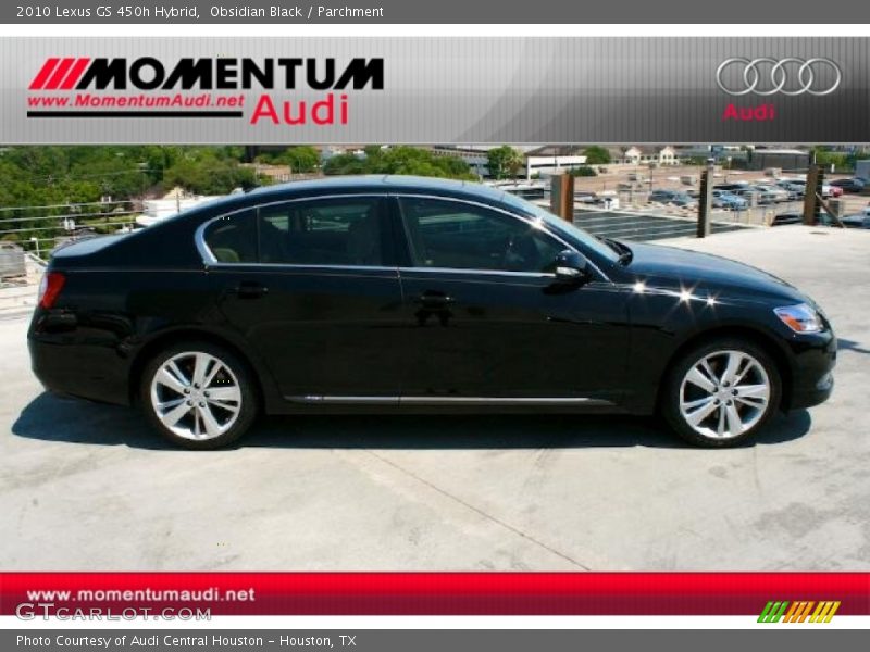 Obsidian Black / Parchment 2010 Lexus GS 450h Hybrid