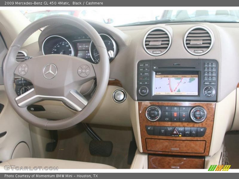 Black / Cashmere 2009 Mercedes-Benz GL 450 4Matic