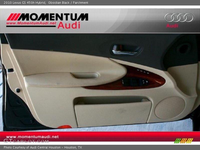 Obsidian Black / Parchment 2010 Lexus GS 450h Hybrid