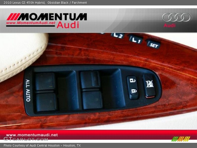 Obsidian Black / Parchment 2010 Lexus GS 450h Hybrid