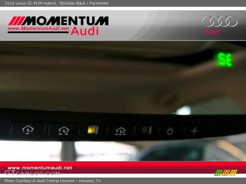 Obsidian Black / Parchment 2010 Lexus GS 450h Hybrid