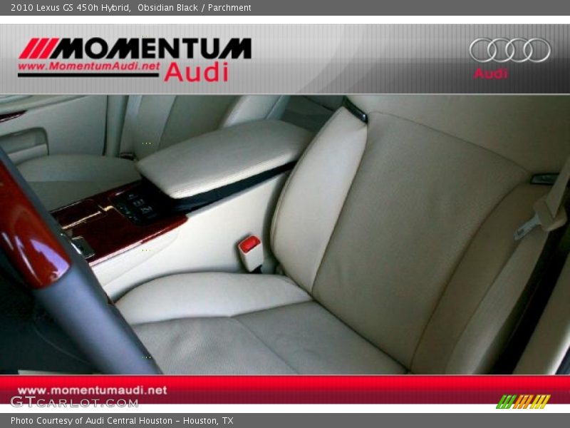 Obsidian Black / Parchment 2010 Lexus GS 450h Hybrid