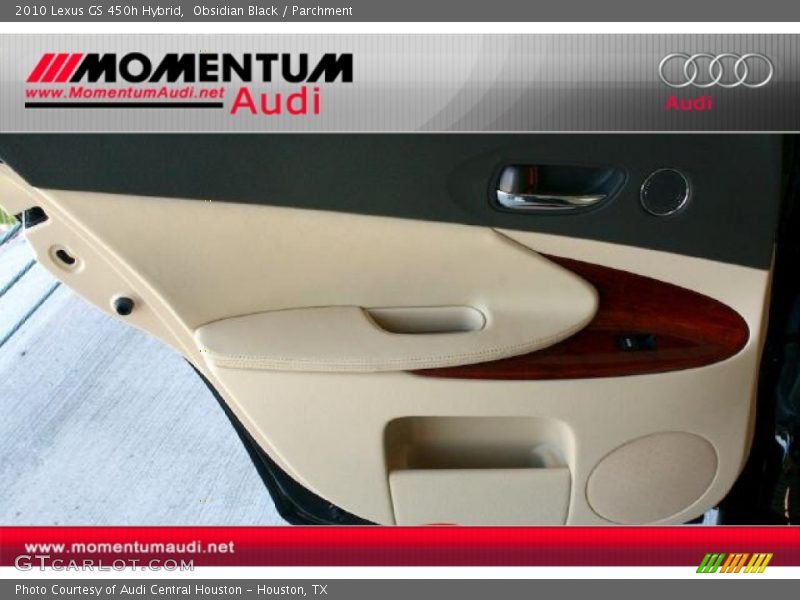 Obsidian Black / Parchment 2010 Lexus GS 450h Hybrid