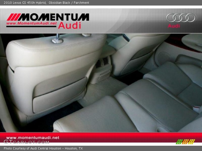 Obsidian Black / Parchment 2010 Lexus GS 450h Hybrid