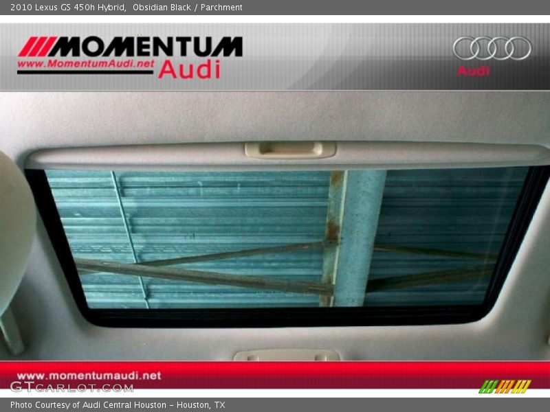 Obsidian Black / Parchment 2010 Lexus GS 450h Hybrid