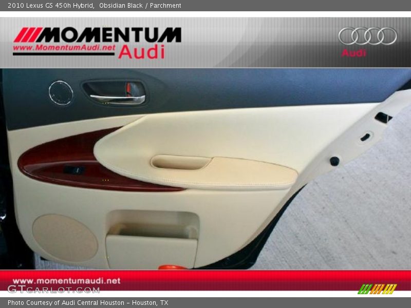 Obsidian Black / Parchment 2010 Lexus GS 450h Hybrid