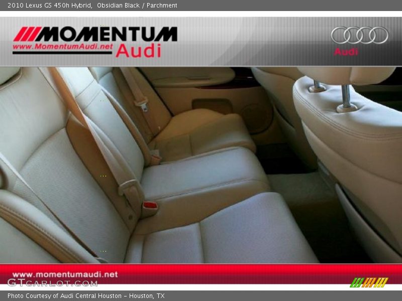 Obsidian Black / Parchment 2010 Lexus GS 450h Hybrid