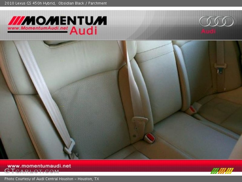 Obsidian Black / Parchment 2010 Lexus GS 450h Hybrid