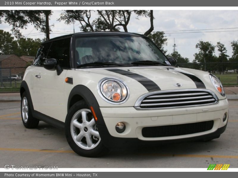 Pepper White / Grey/Carbon Black 2010 Mini Cooper Hardtop