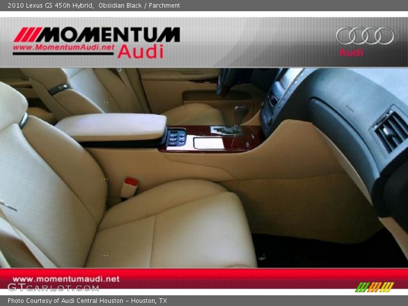 Obsidian Black / Parchment 2010 Lexus GS 450h Hybrid
