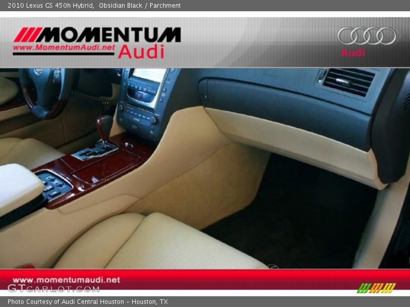 Obsidian Black / Parchment 2010 Lexus GS 450h Hybrid