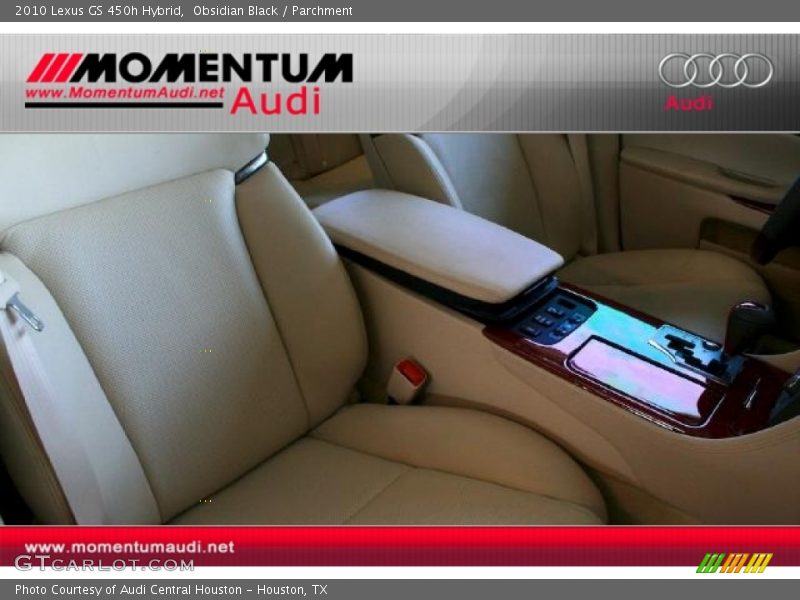 Obsidian Black / Parchment 2010 Lexus GS 450h Hybrid